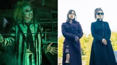 It's Showtime! Michael Keaton's Ghost With The Most Returns In First BEETLEJUICE BEETLEJUICE Stills