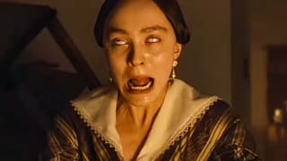 WERWULF Set Photos Reveal Closer Look At Aaron Taylor Johnson And An Unrecognizable Lily-Rose Depp