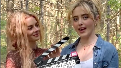 READY OR NOT 2: HERE I COME First Official Stills Find Samara Weaving & Kathryn Newton On The Run