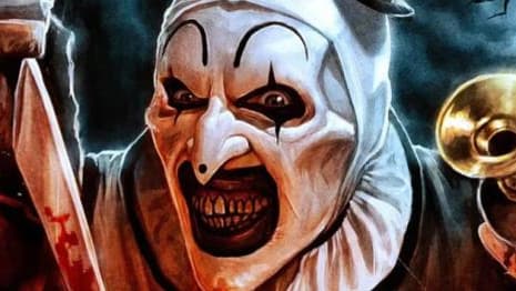 TERRIFIER 2: Art The Clown Returns In First Teaser For Horror Sequel; Full Trailer Tomorrow