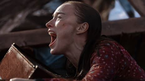 THRASH: Phoebe Dynevor Faces “Sharks On The Loose In A Category 5 Storm” In First Trailer For Netflix Thriller