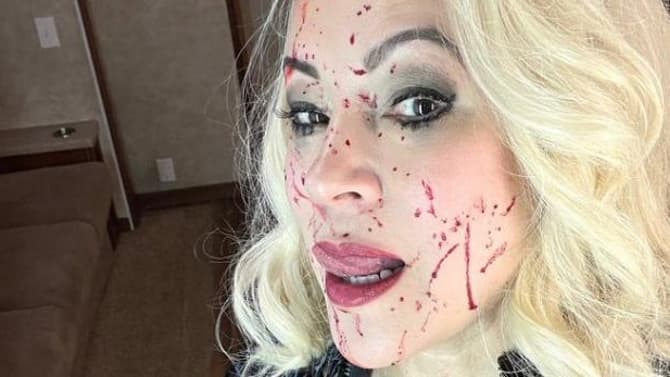 CHUCKY Star Jennifer Tilly Takes Us On A Hilarious Tour Around Tiffany's Mansion