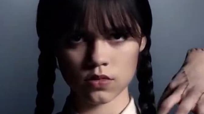 WEDNESDAY Teaser Gives Us A First Official Look At SCREAM Star Jenna Ortega In The Title Role