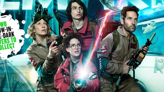 GHOSTBUSTERS: FROZEN EMPIRE Magazine Covers Feature The Sequel's Impressive Cast And A Welcomed Return
