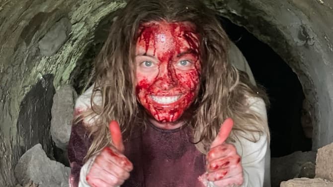 Sydney Sweeney Shares Bloody New Behind-The-Scenes Photos From The Set Of IMMACULATE
