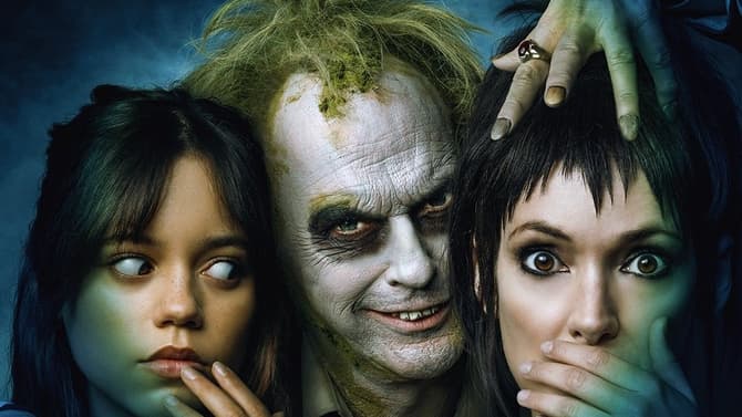 BEETLEJUICE BEETLEJUICE First Clips Find Michael Keaton's Ghost With The Most Still Pining For Lydia