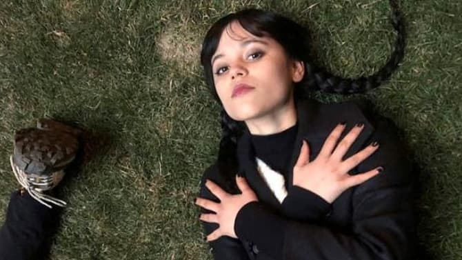 SCREAM Star Jenna Ortega Shares New Photos Of Herself In-Costume As WEDNESDAY Addams