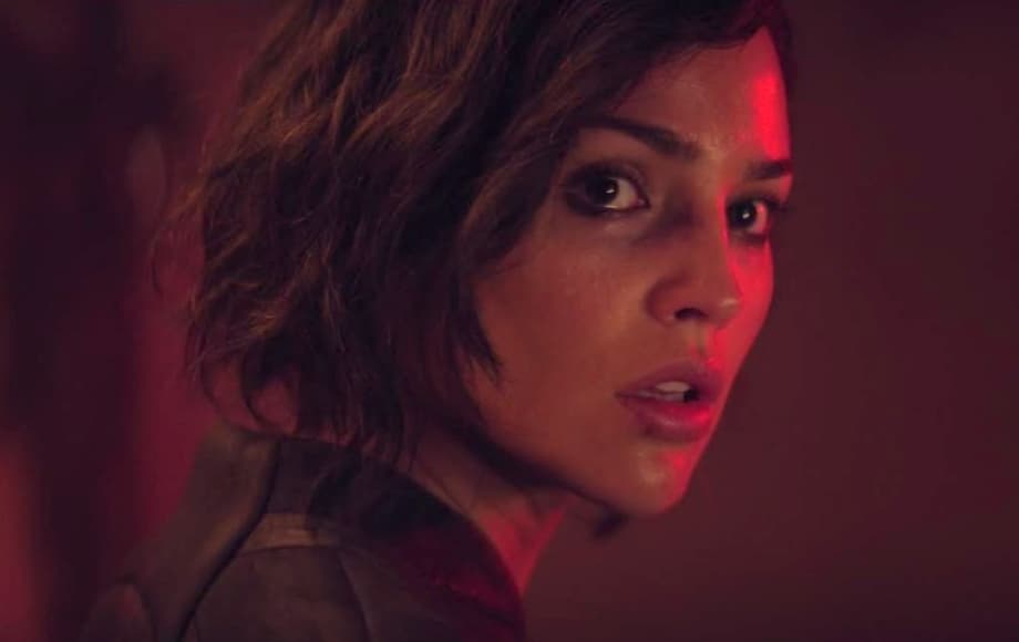 ASH: Check Out The Intense First Trailer For New Sci-Fi Horror Movie Starring Eiza Gonzalez & Aaron Paul