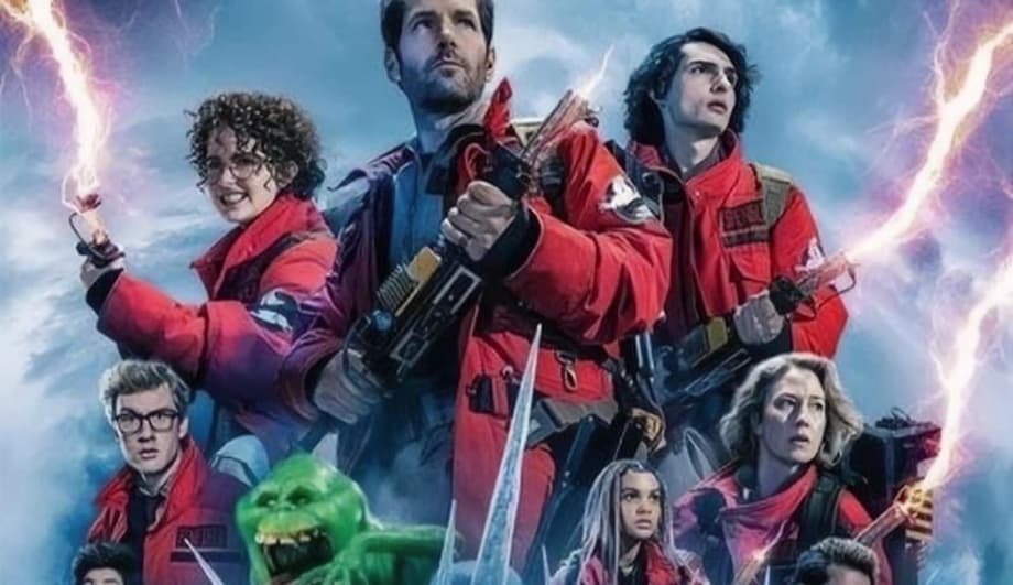 GHOSTBUSTERS: FROZEN EMPIRE International Poster Assembles The New Team