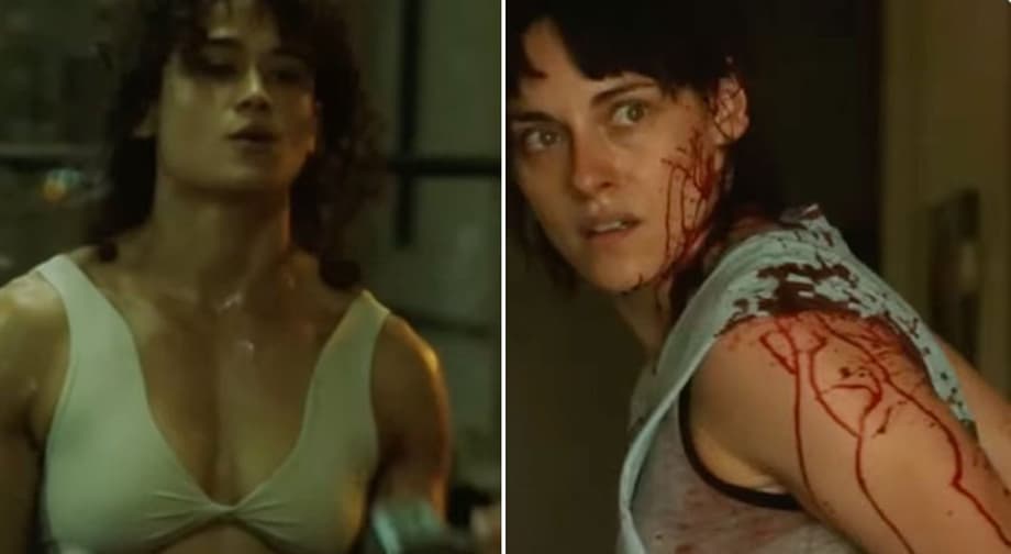 Kristen Stewart And Katy O'Brian Get Down And Dirty In Bloody LOVE LIES BLEEDING Trailer