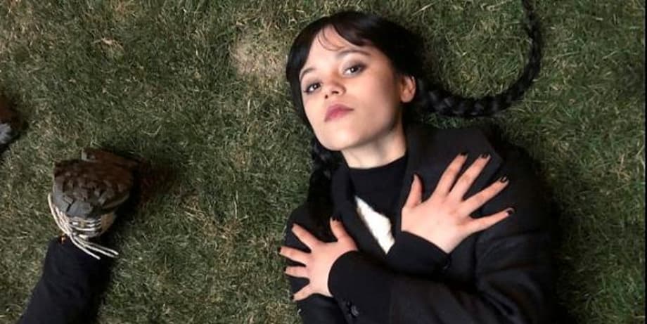 SCREAM Star Jenna Ortega Shares New Photos Of Herself In-Costume As WEDNESDAY Addams