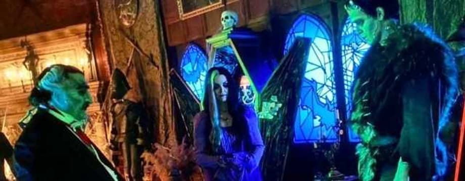 THE MUNSTERS Director Rob Zombie Shares First Color Shot Of Herman, Lily And Grandpa
