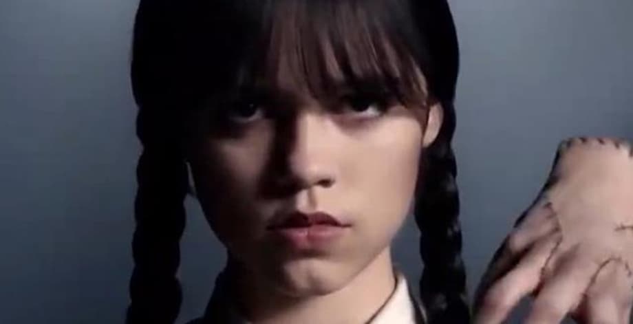 WEDNESDAY Teaser Gives Us A First Official Look At SCREAM Star Jenna Ortega In The Title Role