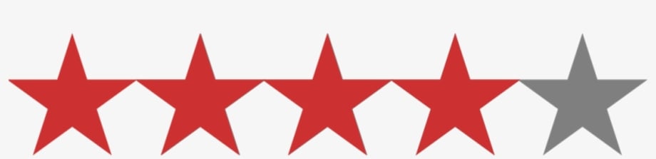 4 Star Rating - 5 Stars Rating No Background Transparent PNG - 1011x215 -  Free Download on NicePNG