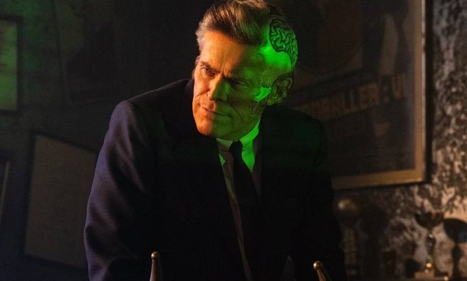 BEETLEJUICE BEETLEJUICE Still Gives Us A New Look At Willem Dafoe's Wolf Jackson