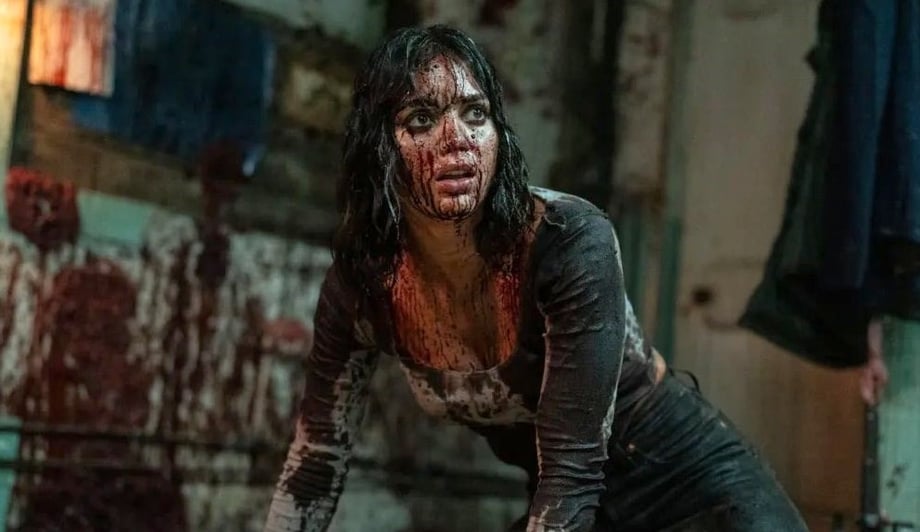 Melissa Barrera And Kathryn Newton Are Drenched In Blood In Gruesome New ABIGAIL Stills