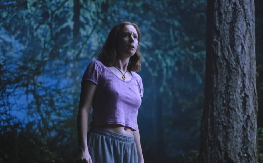 Teenage Sex & Death At Camp Miasma: Hannah Einbinder & Gillian Anderson Fall In Love In Bloody First Trailer